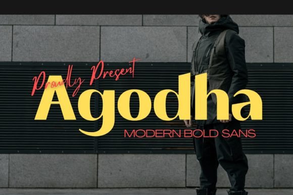 Agodha: A Luxurious Display Typeface
