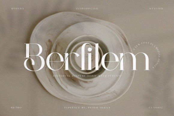 Berfilem: A Stylish Serif for Web Design