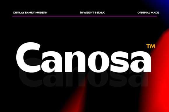 Canosa: A Serif Font for Real-World Design