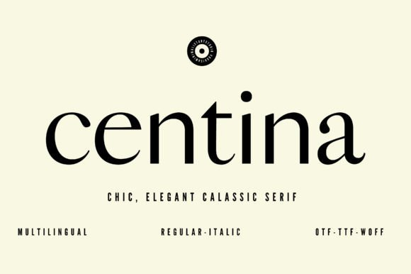 Centina: A Professional Sans Serif Font