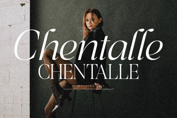 Chentalle: Elegant Serif Font for Craft Creators