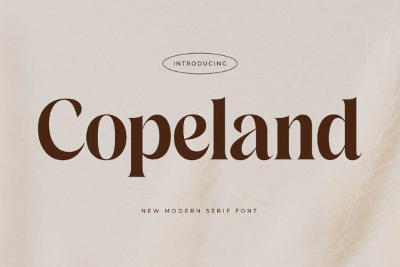 Copeland Font: A Serif for Elegant Design