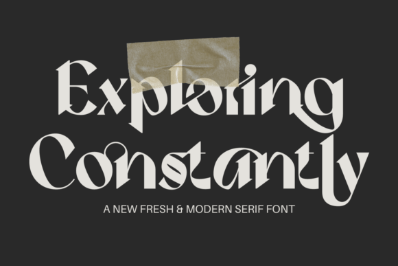 Exploring Constantly: A Serif Font Review