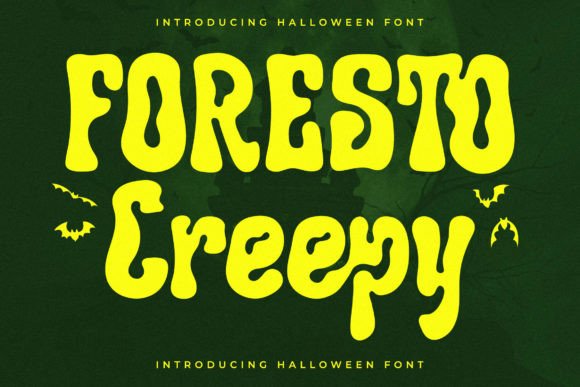 Foresto Creepy: A Serif Typeface for Editorial Elegance