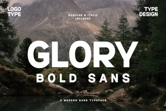 Glory Bold: A Modern Font for Impactful Marketing