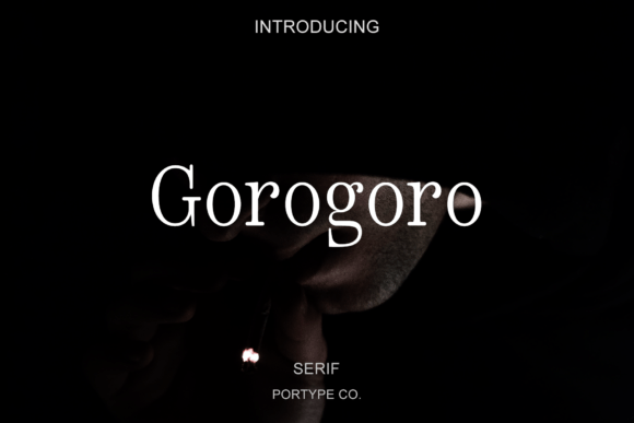 Gorogoro Font: Playful & Stylish
