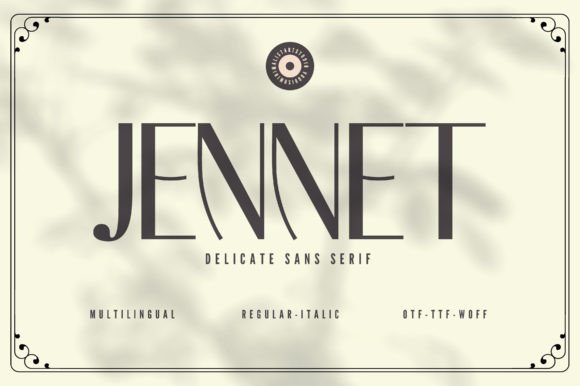 Jennet: A Professional Sans Serif Font