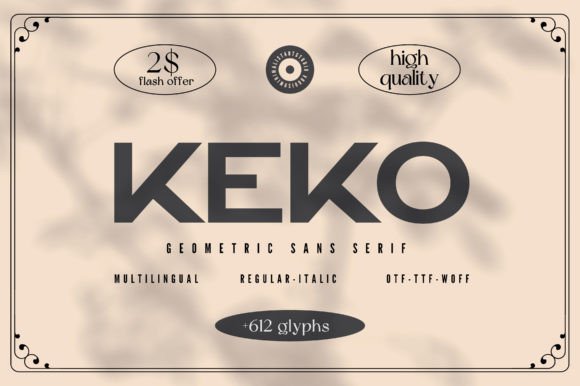 Keko: A Modern Sans Serif for Web Design