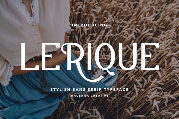 Lerique: A Stylish Font for Business