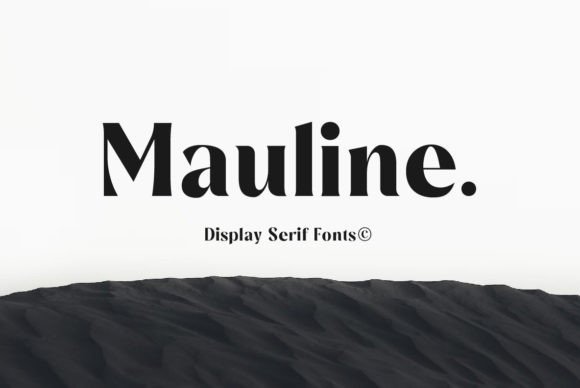 Mauline: A Stylish Serif Font