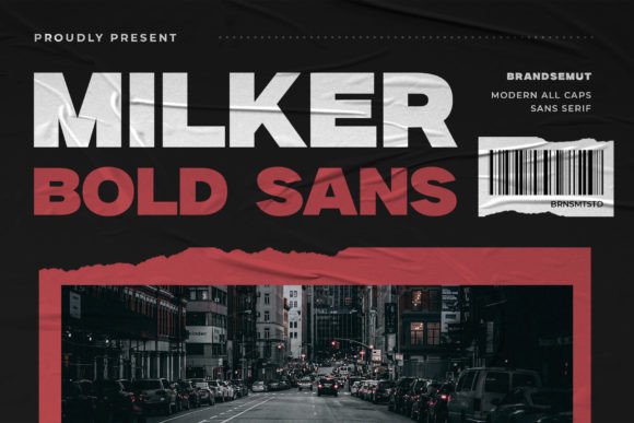 Milker Font: Bold & Modern for Business