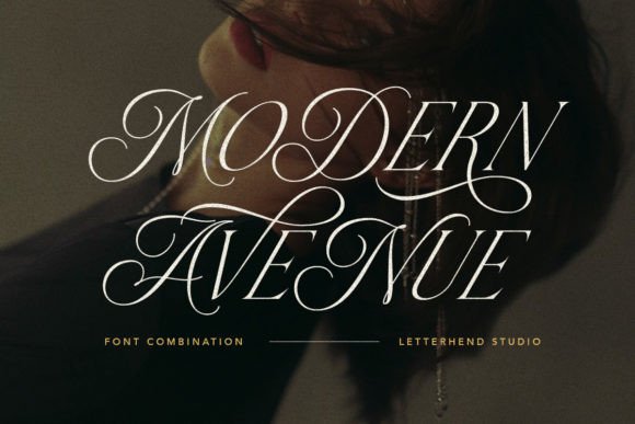 Modern Avenue: A Stylish Font for Digital Marketing