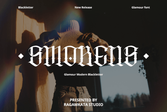 Modern Blackletter Font: Smorens