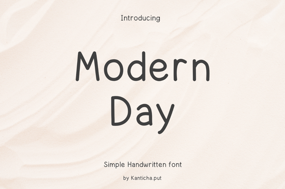 Modern Day Font for Business