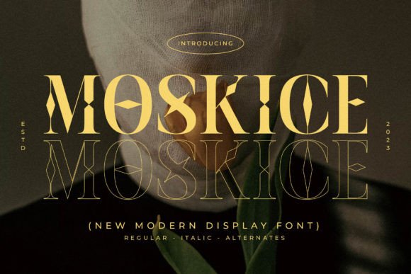 Moskice: A Serif Font That Makes Your Campaign Stand Out