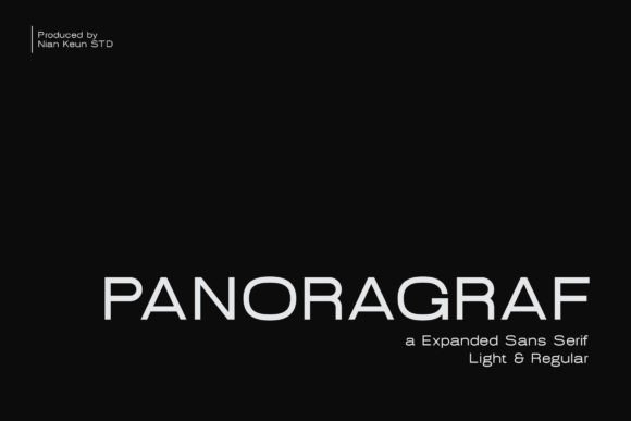Panoragraf: A Modern Display Font
