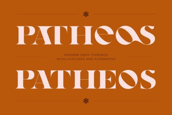 Patheos: A Modern Serif for Bold Design
