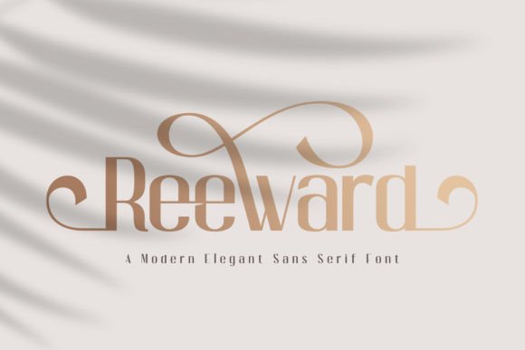 Reeward: A Modern Sans Serif for Designers