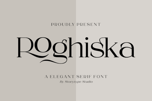 Roghiska: A Serif Font for Real-World Design