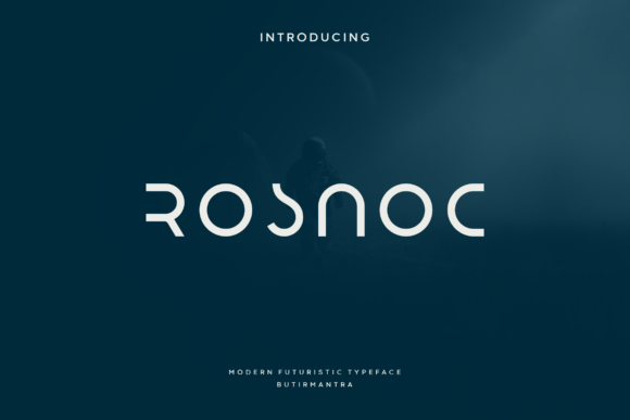 Rosnoc: A Futuristic Font for Modern Brands
