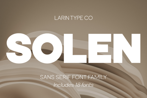 Solen: A Bold Sans Serif Font