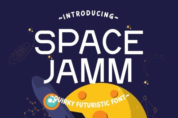 Space Jamm: A Font for Business Brilliance