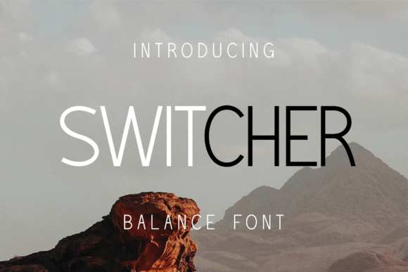 Switcher: A Modern Sans Serif for Creative Projects